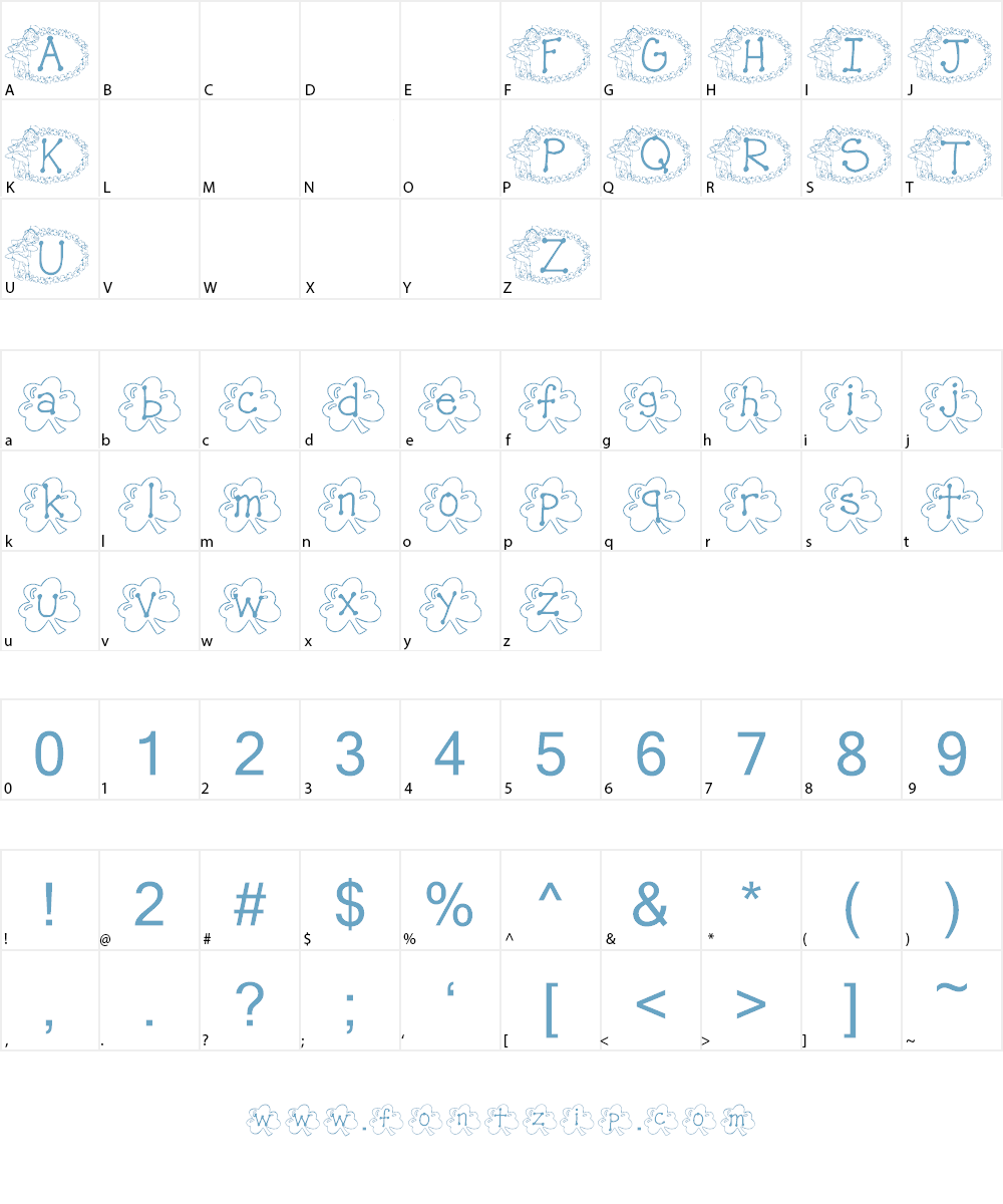 KG STPATS3 Font Character